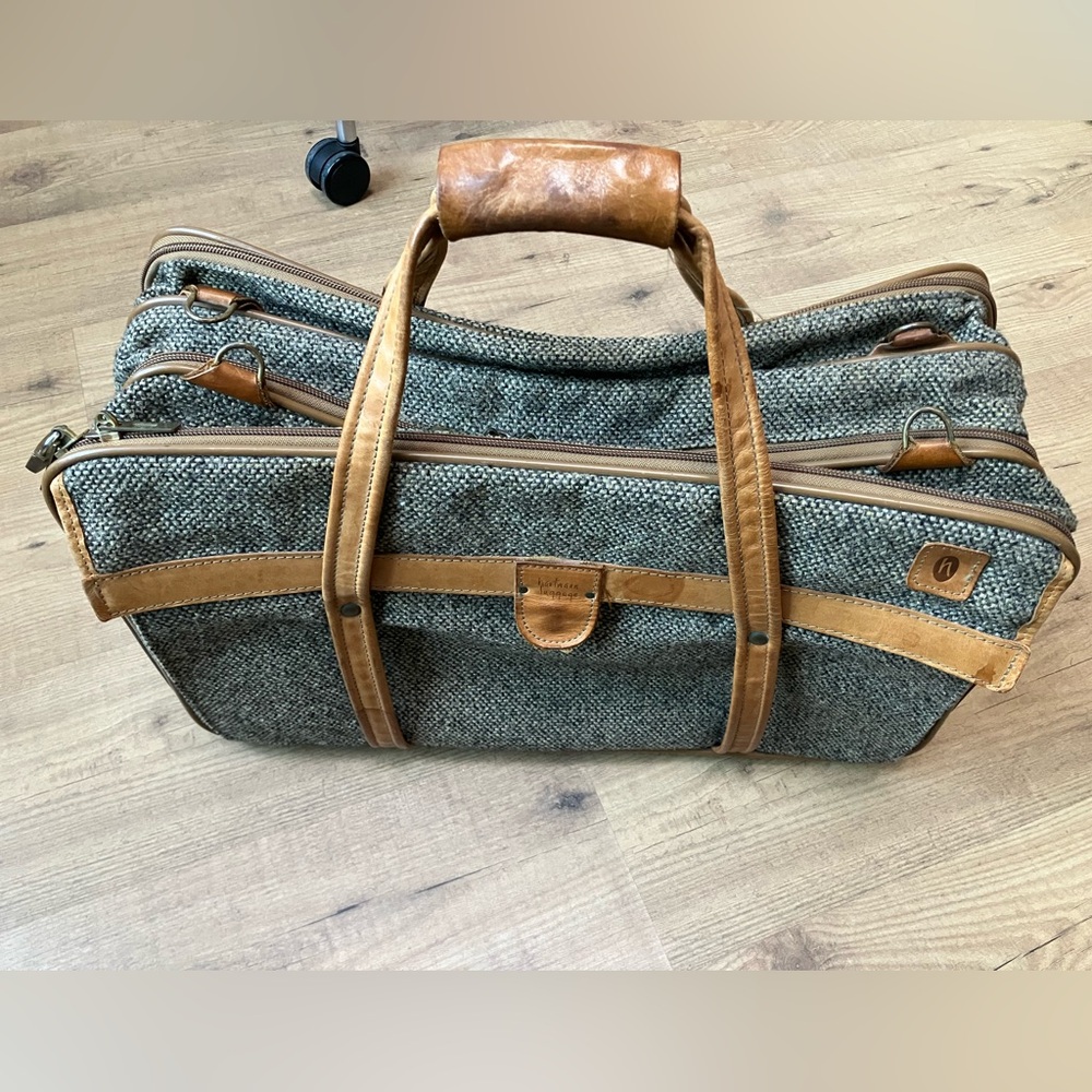 Vintage Hartmann Tweed Carry On Bag
